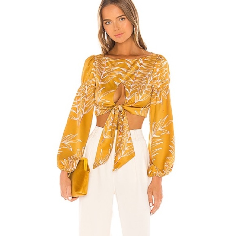 Camila Coelho cropped top
